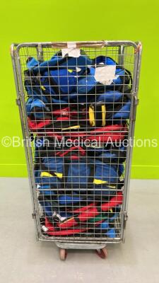 Large Quantity of Various Emergency Bags (Cage Not Included)