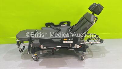 Ferno Megasus Hydraulic Ambulance Stretcher with Mattress and Cushions (Hydraulics Tested Working) *S/N MED1340*