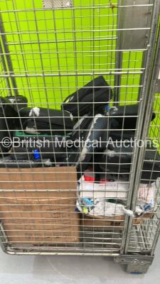 Job Lot Including Zoll AEDPRO Defibrillator Cases and Various Electrode Packs (Cage Not Included) - 2