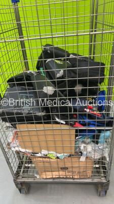 Job Lot Including Zoll AEDPRO Defibrillator Cases and Various Electrode Packs (Cage Not Included) - 3