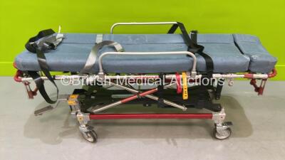 Ferno Falcon Six Hydraulic Ambulance Stretcher with Mattress (Hydraulics Tested Working) *S/N FSX-2638* - 3