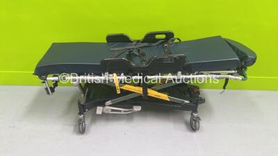 Ferno Pegasus Hydraulic Ambulance Stretcher with Mattress and Straps (Hydraulics Tested Working) *S/N PEG1945* - 2