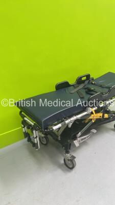 Ferno Pegasus Hydraulic Ambulance Stretcher with Mattress and Straps (Hydraulics Tested Working) *S/N PEG1945* - 3