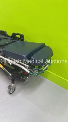 Ferno Pegasus Hydraulic Ambulance Stretcher with Mattress and Straps (Hydraulics Tested Working) *S/N PEG1945* - 4