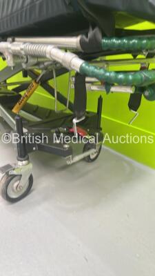 Ferno Pegasus Hydraulic Ambulance Stretcher with Mattress and Straps (Hydraulics Tested Working) *S/N PEG1945* - 5