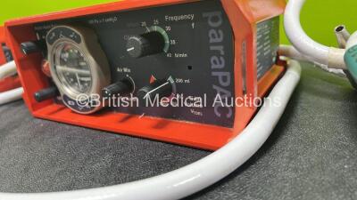 3 x Smiths Pneupac paraPAC 200D Ventilators with Hoses *MR Compatible* - 4