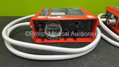 3 x Smiths Pneupac paraPAC 200D Ventilators with Hoses *MR Compatible* - 2