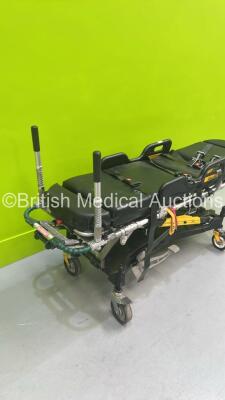 Ferno Pegasus Hydraulic Ambulance Stretcher with Mattress and Straps (Hydraulics Tested and Weak in Operation) *S/N PEG4480* - 3