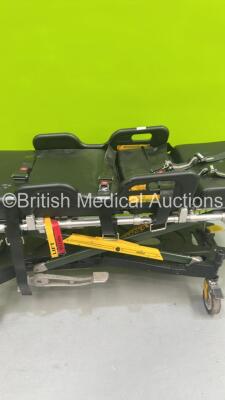 Ferno Pegasus Hydraulic Ambulance Stretcher with Mattress and Straps (Hydraulics Tested and Weak in Operation) *S/N PEG4480* - 4