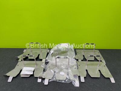 6 x Smiths Pneupac paraPAC Ventilator Mounting System Brackets