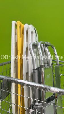 Cage Including 4 x Aluminium Scoop Stretchers and 4 x Spinal Boards (Cage Not Included) - 3