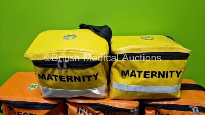 Job Lot Including 6 x SP Services Infection Control Bags and 2 x SP Services Maternity Bags - 2