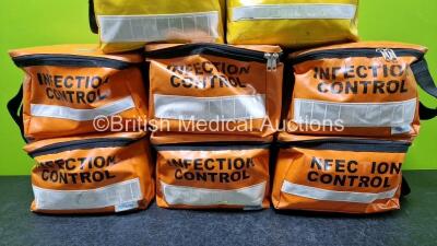 Job Lot Including 6 x SP Services Infection Control Bags and 2 x SP Services Maternity Bags - 3