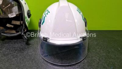 3 x Ambulance Safety Helmets - 5