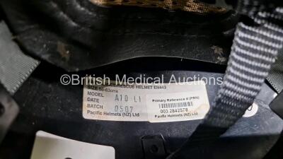 3 x Ambulance Safety Helmets - 10