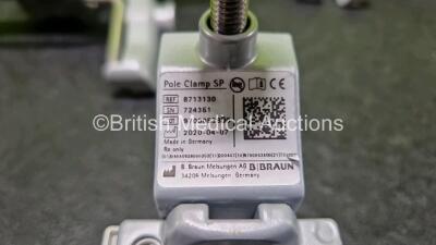 15 x B.Braun Pole Clamp SP Ref 8713130 Units - 6