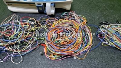 Mixed Lot Including 1 x CardinalHealth Alaris GH Syringe Pump (No Power) and Large Quantity of Multi-Coloured EEG Electrodes - 5