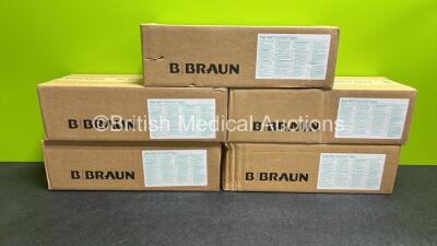 12 x Boxes of 20 x B Braun Cyto-Set Infusomat Space Ref - 835414SP Type AirStop Function Needle Free Valves *All Expired - 2022* (5 x Boxes Shown in Photo, 12 x Boxes Total)