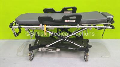 Ferno Pegasus Ambulance Stretcher with Mattress (Hydraulics Tested Working) *S/N PEG5580*