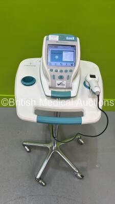 Verathon BVI 9400 Bladder Scanner Part No 0570-0190 with Transducer on Table (Powers Up) *S/N B4019961*