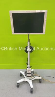 Sony LMD-2451MD LCD Monitor on Stand (Powers Up) *S/N 3203852*