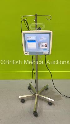 LiDCO Rapid Hemodynamic Monitor on Stand (Powers Up)