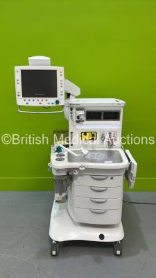 Datex-Ohmeda Aisys Anaesthesia Machine Software Version 08.01n with GE E-CAiOV Gas Module with Spirometry Options, D-Fend Water Trap, Datex-Ohmeda Aladin 2 Sevoflurane Vaporizer, Bellows and Hoses (Powers Up) *S/N ANAS00291*