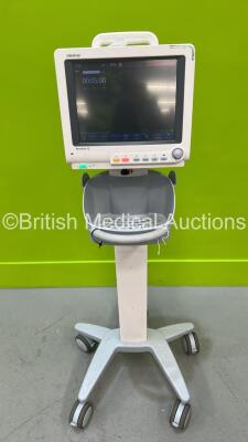 Mindray BeneView T5 Patient Monitor on Stand *Mfd 2020* (Powers Up - Missing Light Cover) *CM-02163816*