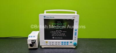 Datex Ohmeda S/5 Patient Monitor Including Printer Option (Powers Up and Damaged Case - Photo) and 1 x GE E-CAiOV-00 Gas Module Including Spirometry Option