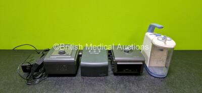 Mixed Lot Including 1 x Medela Clario Suction Pump, 1 x Philips Respironics REMstar Pro C-Flex+ System One CPAP Unit with 1 x System One Chamber and 1 x Power Supply (Powers Up) and 1 x Respironics BiPAP Auto M Series