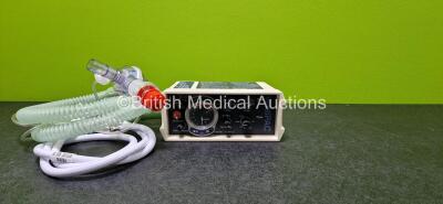 Pneupac ventiPAC 200D Ventilator *MR Compatible* with Hose (Lithium Battery Included) *SN 0204507*