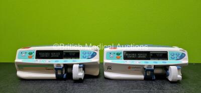 Job Lot Including 1 x CareFusion ALaris PK Syringe Pump and 1 x Cardinal Health Alaris PK Syringe Pump (Both Power Up with Requires Service - See Photos) *SN 800504953 / 800504350*