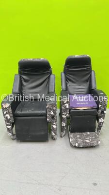 2 x Kirton Care Chairs (1 x Missing Foot Rest)