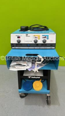 Valleylab Force EZ-8 Electrosurgical / Diathermy Unit on Stand with Bipolar Footswitch and Dual Footswitch (Powers Up)