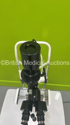 BiB YZ5XI Slit Lamp on BiB Motorised Table (Powers Up with Good Bulb) - 5