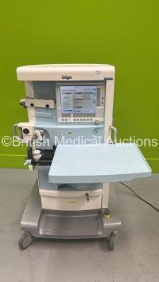 Drager Primus Anaesthesia Machine Software Version 4.53.00 - Total Operating Hours Mixer 64566 - Ventilator 9041 with Bellows and Hoses (Powers Up) *S/N ASHB-0173*