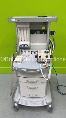 Penlon Prima 450 Induction Anaesthesia Machine with Hoses and Penlon Nuffield Anaesthesia Ventilator Series (Powers Up) *4500119-0004*