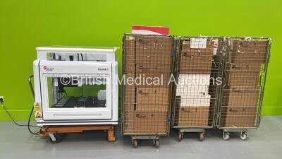 Beckman Coulter BioMek i5 Automated Workstation Ref B87583 Model Multichannel W/Enclosure with 4 x Cages of Accessories (Powers Up) *S/N B8758230J01*