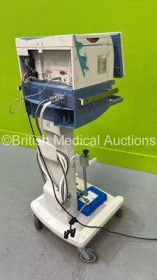 Drager Evita 4 edition Ventilator Ref 8411740-25 Version 04.25 Running Hours 16723 on Stand with Hoses and Drager MCable-Mainstream C02 Sensor in Box (Powers Up) * Mfd 2010* **ASBM-0275** - 4