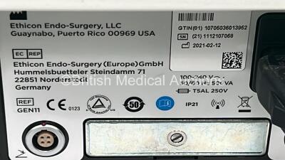 Ethicon Endo-Surgery GEN11 Unit *Mfd 2021* Software Version 2016-1.1 on Ethicon Cart (Powers Up) *SN 21-1112107068* - 4