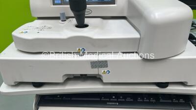 TopCon DRI OCT-1 Atlantis Triton 3D Optical Coherence Tomography System with PC and Monitor on Topcon ATE-800 Motorized Table (Powers Up) *S/N 904013* **Mfd 2013** - 2