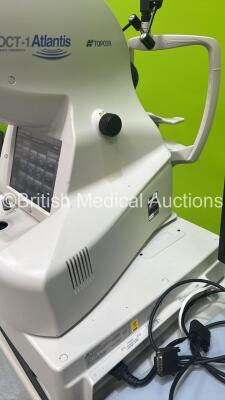 TopCon DRI OCT-1 Atlantis Triton 3D Optical Coherence Tomography System with PC and Monitor on Topcon ATE-800 Motorized Table (Powers Up) *S/N 904013* **Mfd 2013** - 4