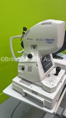 TopCon DRI OCT-1 Atlantis Triton 3D Optical Coherence Tomography System with PC and Monitor on Topcon ATE-800 Motorized Table (Powers Up) *S/N 904013* **Mfd 2013** - 6