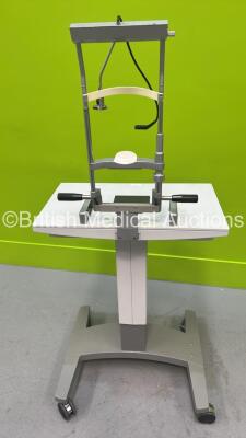 Haag-Streit Hydraulic Table with Chin Rest (Powers Up) - 3