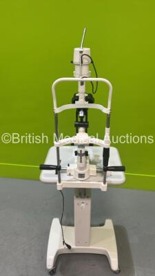 Keeler SL-16 Slit Lamp with Binoculars, 2 x 12,5x Eyepieces and Chin Rest on Table (No Power Supply) *03110073* - 5