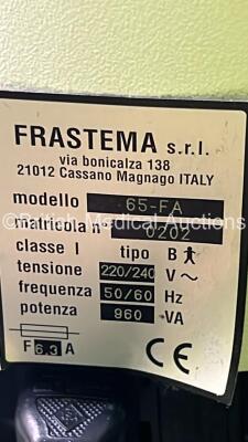 Frastema 65 FA Combi Unit (Powers Up - Lamp Not Connected) *0202* - 5