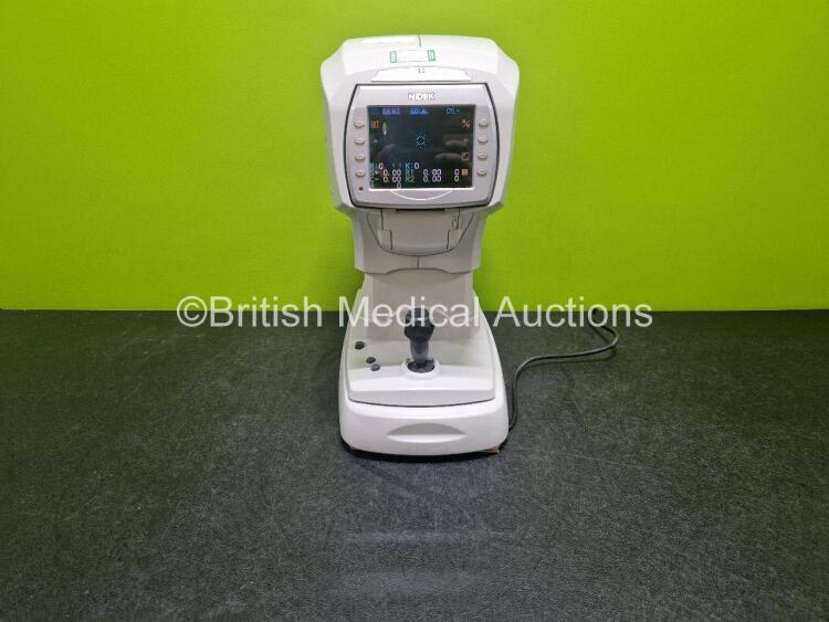 Nidek Tonoref II Auto Ref / Kerato / Tonometer with Printer Options *Mfd 2015* (Powers Up, Damage to Joystick - See Photos)