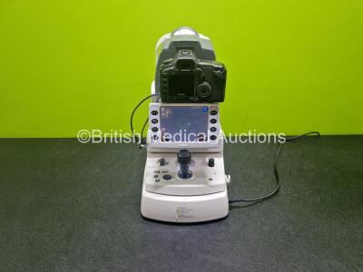 Nidek AFC-210 Non Mydriatic Auto Fundus Camera (Powers Up) with Canon AF-WB DRIVE-ISO Digital Camera