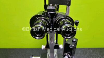 Haag Streit 900.2.1.70751 Slit Lamp with 2 x 10x Eyepieces and 1 x Haag Streit R90013209 Tonometer - 2