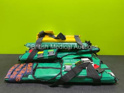 Job Lot Including 3 x Spencer Extrication Devices and 1 x BoundTree Medical Splint